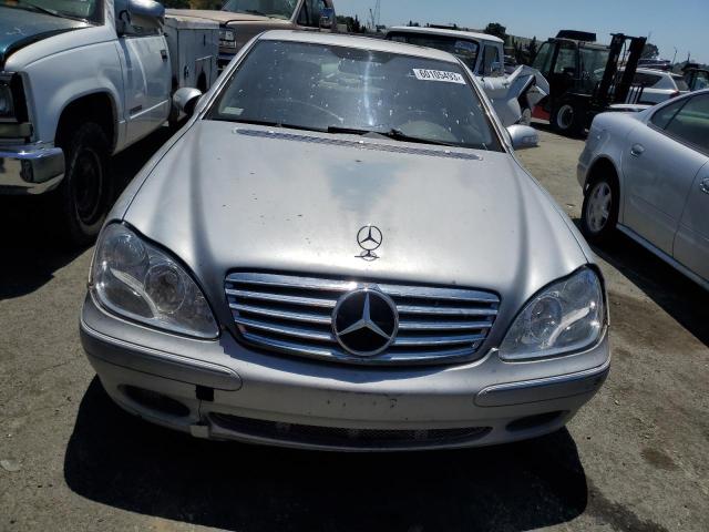 WDBNG75J86A479782 - 2006 MERCEDES-BENZ S-CLASS 500 SILVER photo 5