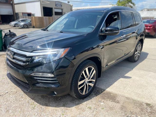 5FNYF6H04HB023609 - 2017 HONDA PILOT ELITE BLACK photo 2