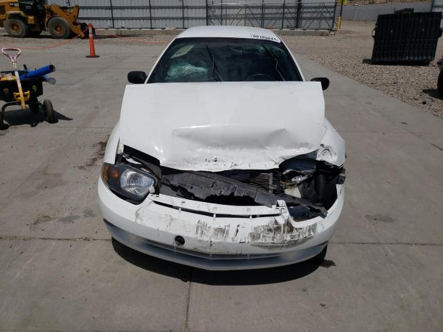 1G1JC52F537201522 - 2003 CHEVROLET CAVALIER WHITE photo 5