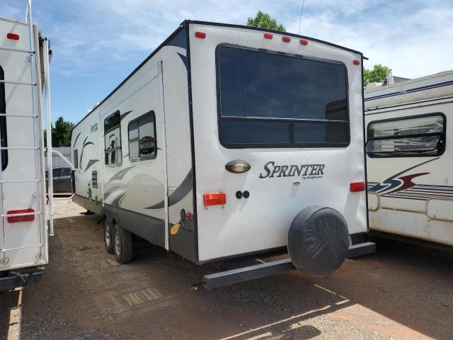4YDT29726C1532075 - 2012 KEYSTONE SPRINTER WHITE photo 3
