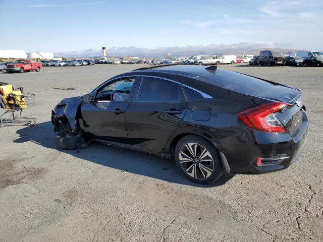 JHMFC1F79JX004387 - 2018 HONDA CIVIC EXL შავი ფოტო 2