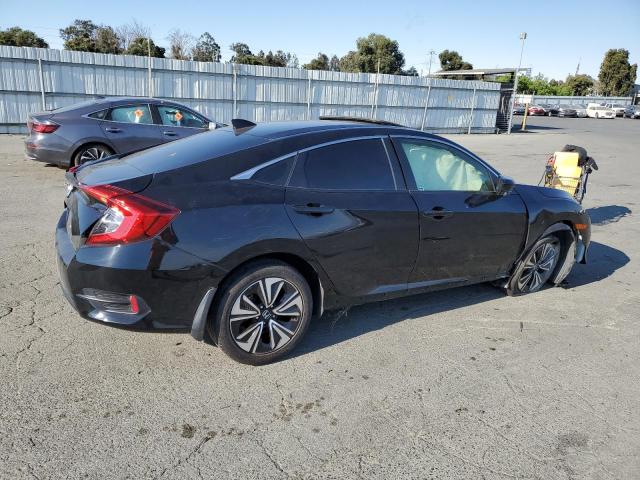 JHMFC1F79JX004387 - 2018 HONDA CIVIC EXL შავი ფოტო 3