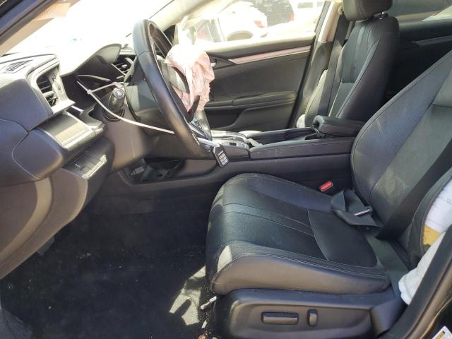 JHMFC1F79JX004387 - 2018 HONDA CIVIC EXL შავი ფოტო 7