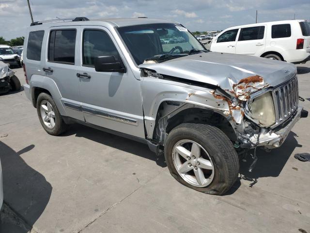 1J8GN58K48W226594 - 2008 JEEP LIBERTY LIMITED SILVER photo 4