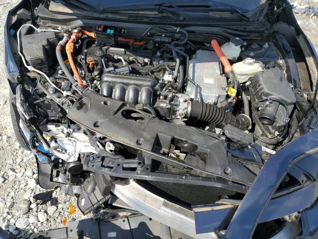 19XZE4F55KE015980 - 2019 HONDA INSIGHT EX Blau Foto 11