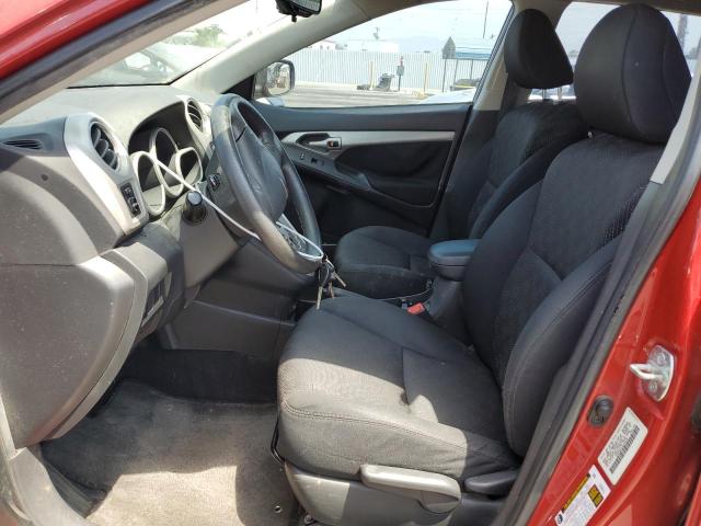 5Y2SP6E04AZ404576 - 2010 PONTIAC VIBE RED photo 7