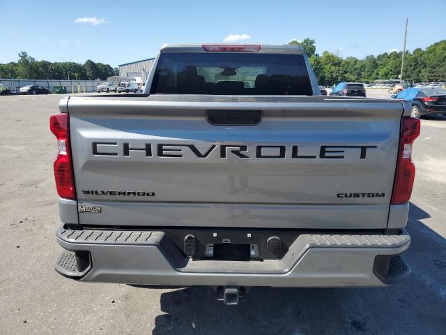 1GCPDBEK9RZ250189 - 2024 CHEVROLET SILVERADO K1500 CUSTOM GRAY photo 6