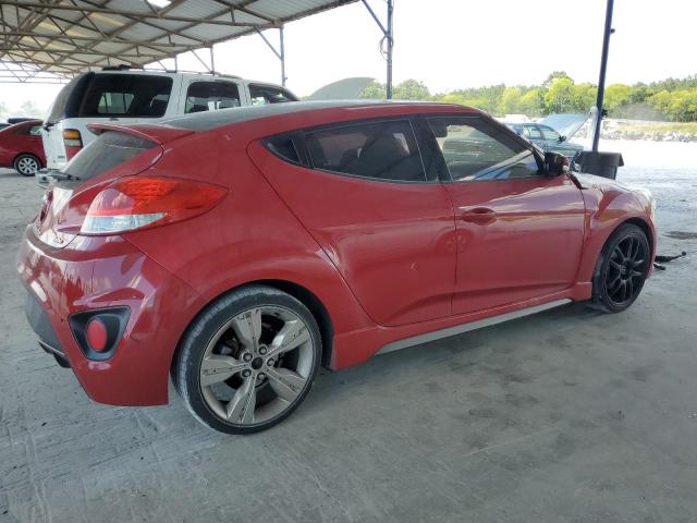 KMHTC6AE4DU158093 - 2013 HYUNDAI VELOSTER TURBO RED photo 3