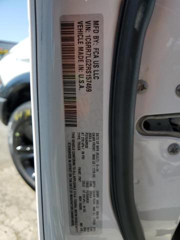 1C6RR7LG2RS157469 - 2024 RAM 1500 CLASS SLT 白色 照片 13