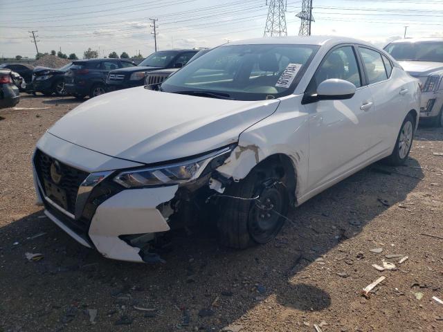 3N1AB8BV4PY308524 - 2023 NISSAN SENTRA S WHITE photo 1