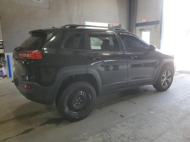 1C4PJMBB8EW171116 - 2014 JEEP CHEROKEE TRAILHAWK BLACK photo 3