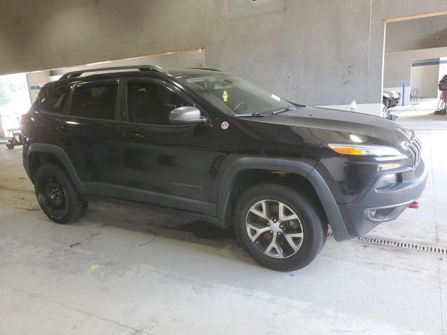 1C4PJMBB8EW171116 - 2014 JEEP CHEROKEE TRAILHAWK BLACK photo 4