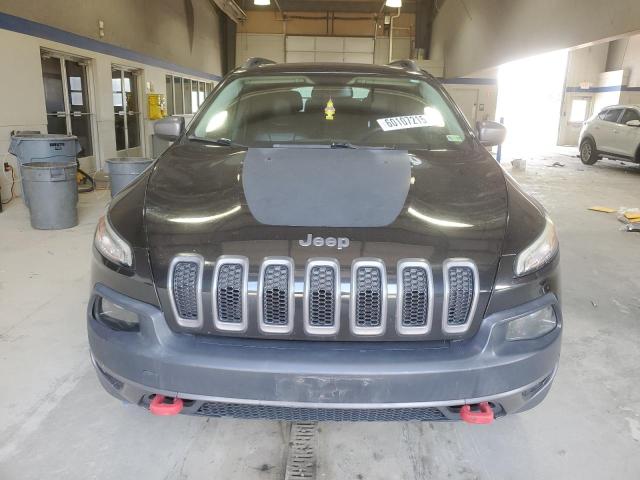 1C4PJMBB8EW171116 - 2014 JEEP CHEROKEE TRAILHAWK BLACK photo 5