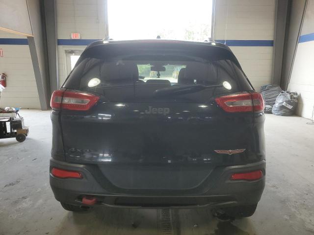 1C4PJMBB8EW171116 - 2014 JEEP CHEROKEE TRAILHAWK BLACK photo 6