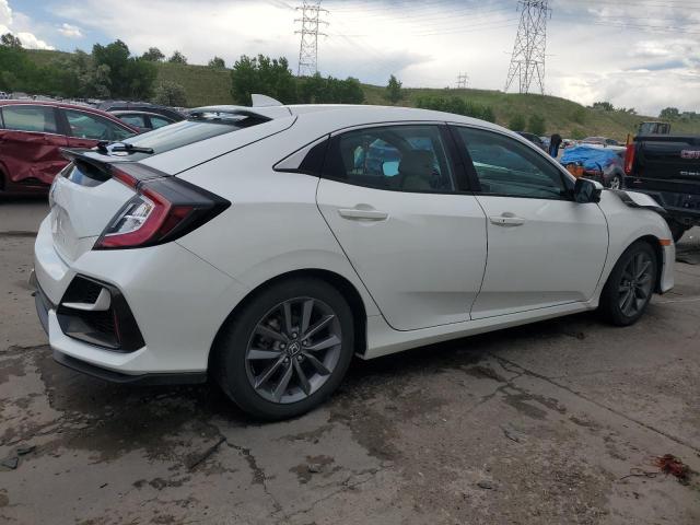 SHHFK7H65LU213617 - 2020 HONDA CIVIC EX Սպիտակ լուսանկար 3