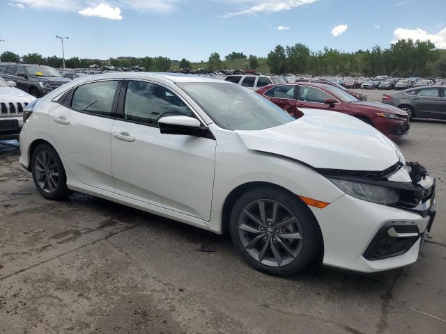 SHHFK7H65LU213617 - 2020 HONDA CIVIC EX Սպիտակ լուսանկար 4