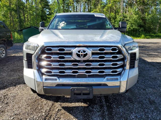 5TFMA5DB5NX020590 - 2022 TOYOTA TUNDRA CREWMAX PLATINUM ვერცხლისფერი ფოტო 5