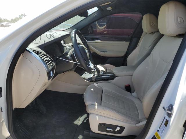 5UX2V1C02M9H66083 - 2021 BMW X4 XDRIVE30I WHITE photo 7