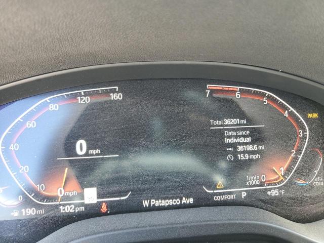 5UX2V1C02M9H66083 - 2021 BMW X4 XDRIVE30I WHITE photo 9