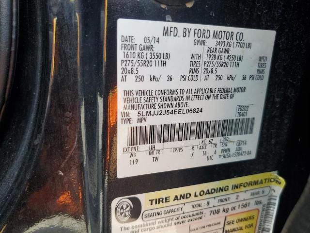 5LMJJ2J54EEL06824 - 2014 LINCOLN NAVIGATOR BLACK photo 14