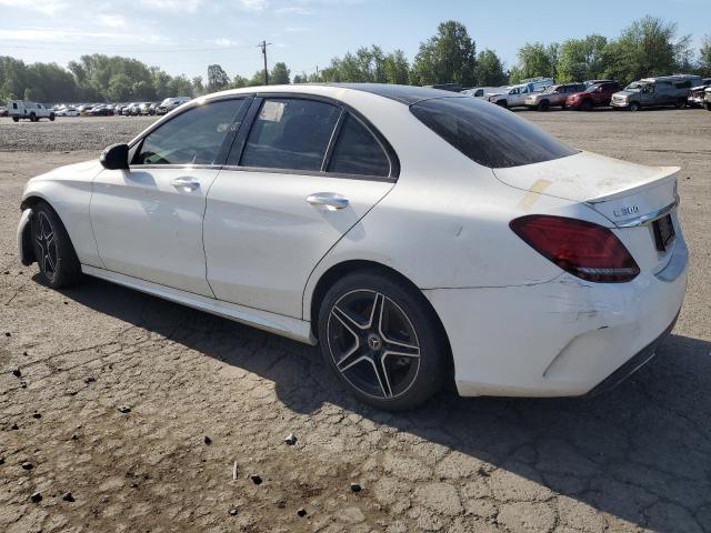 WDDWF8EB6LR547250 - 2020 MERCEDES-BENZ C 300 4MATIC WHITE photo 2