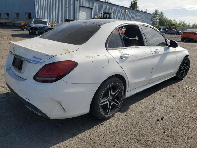 WDDWF8EB6LR547250 - 2020 MERCEDES-BENZ C 300 4MATIC WHITE photo 3