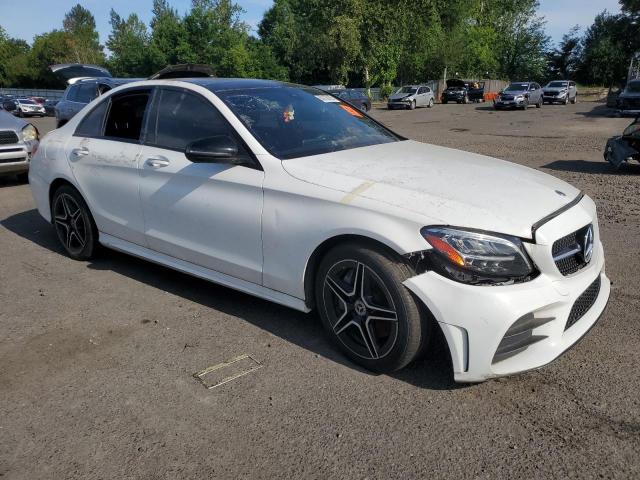WDDWF8EB6LR547250 - 2020 MERCEDES-BENZ C 300 4MATIC WHITE photo 4