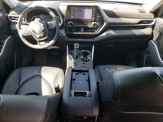 5TDHZRBH7NS241784 - 2022 TOYOTA HIGHLANDER XLE SILVER photo 8