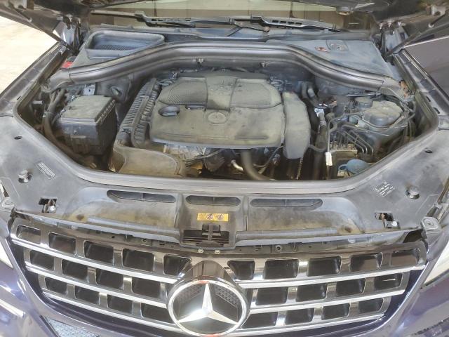 4JGDA5HB2CA015630 - 2012 MERCEDES-BENZ ML 350 4MATIC BLUE photo 12