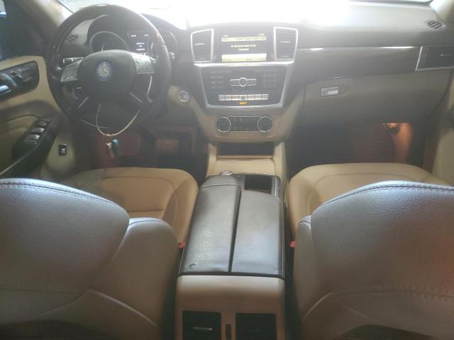 4JGDA5HB2CA015630 - 2012 MERCEDES-BENZ ML 350 4MATIC BLUE photo 8