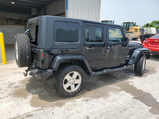 1J4BA5H1XAL115764 - 2010 JEEP WRANGLER U SAHARA BLACK photo 3