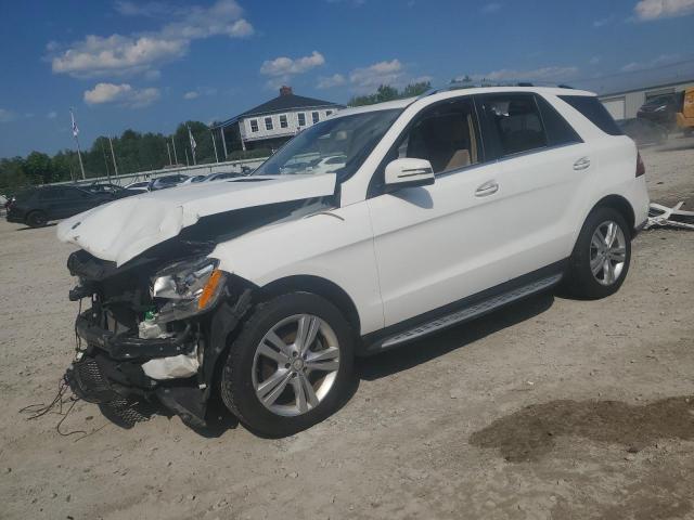 4JGDA5HB0FA606690 - 2015 MERCEDES-BENZ ML 350 4MATIC WHITE photo 1