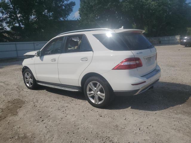 4JGDA5HB0FA606690 - 2015 MERCEDES-BENZ ML 350 4MATIC WHITE photo 2