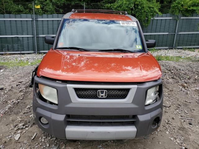 5J6YH285X3L020907 - 2003 HONDA ELEMENT EX ORANGE photo 5