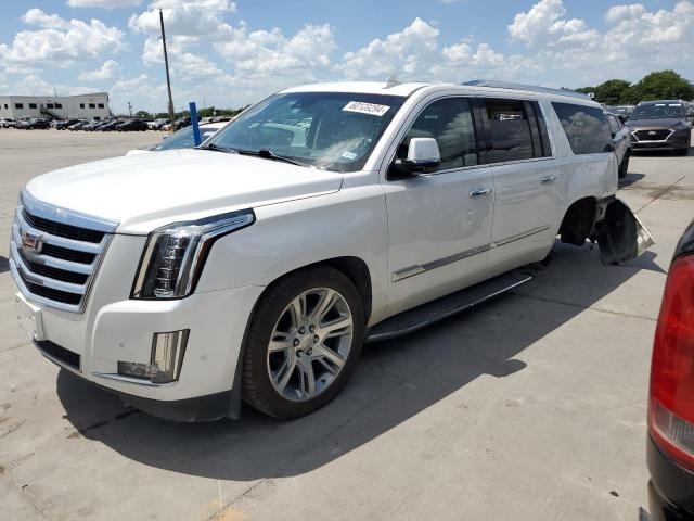 1GYS4HKJ0JR301246 - 2018 CADILLAC ESCALADE ESV LUXURY WHITE photo 1