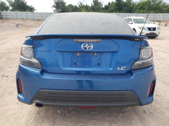 JTKJF5C74E3082158 - 2014 TOYOTA SCION TC BLUE photo 6