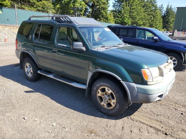 5N1ED28T81C544357 - 2001 NISSAN XTERRA XE GREEN photo 4