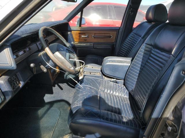 1LNBM97F1HY633515 - 1987 LINCOLN CONTINENTA BLUE photo 7