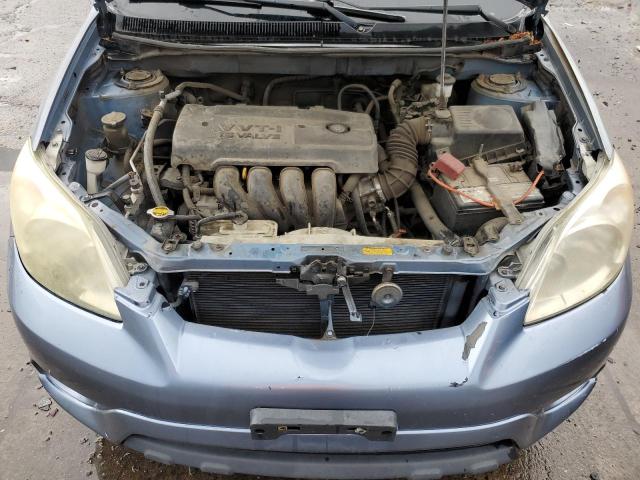 2T1KR32E05C426678 - 2005 TOYOTA COROLLA MA XR BLUE photo 11
