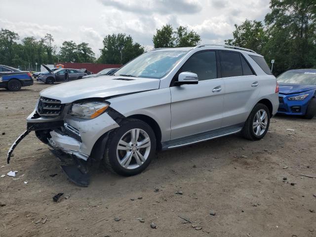 4JGDA5HB0EA428536 - 2014 MERCEDES-BENZ ML 350 4MATIC SILVER photo 1