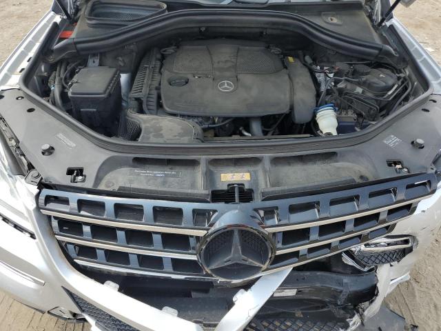 4JGDA5HB0EA428536 - 2014 MERCEDES-BENZ ML 350 4MATIC SILVER photo 11