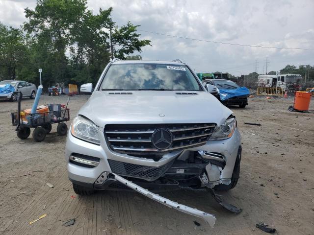 4JGDA5HB0EA428536 - 2014 MERCEDES-BENZ ML 350 4MATIC SILVER photo 5