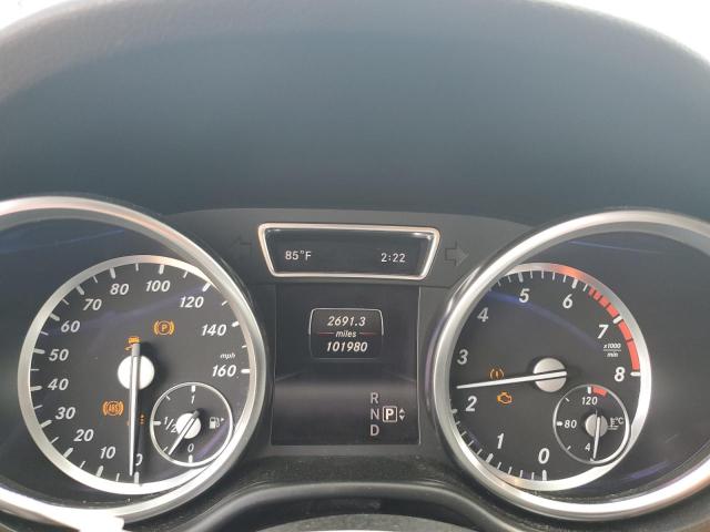 4JGDA5HB0EA428536 - 2014 MERCEDES-BENZ ML 350 4MATIC SILVER photo 9