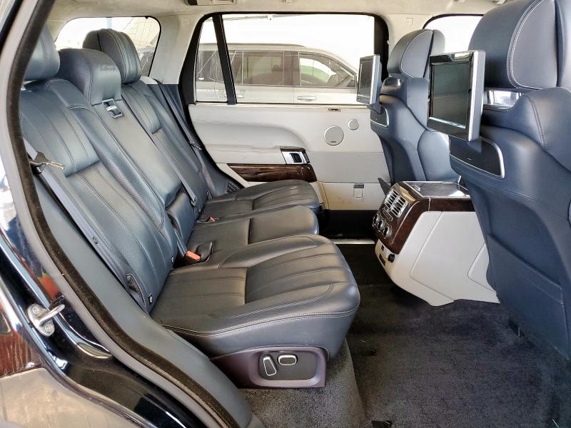 SALGV3TF4FA208105 - 2015 LAND ROVER RANGE ROVE AUTOBIOGRAPHY BLACK photo 11