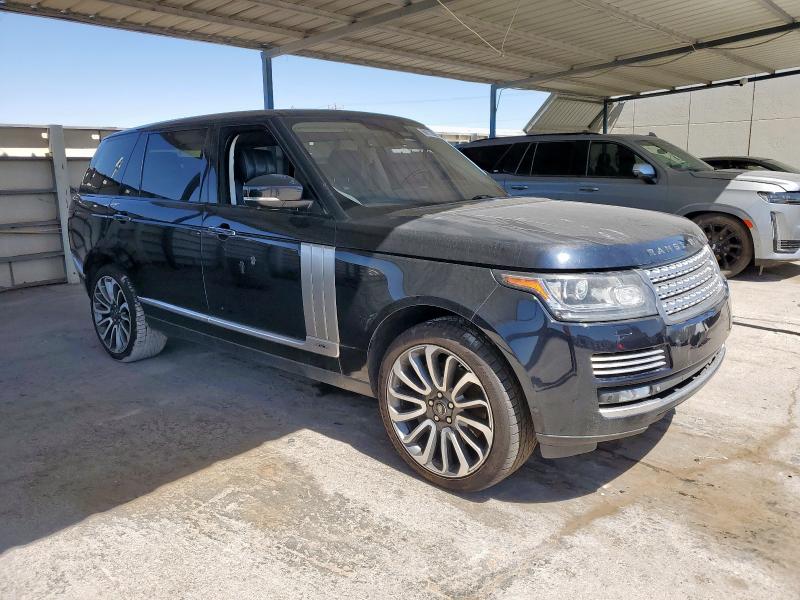 SALGV3TF4FA208105 - 2015 LAND ROVER RANGE ROVE AUTOBIOGRAPHY BLACK photo 4