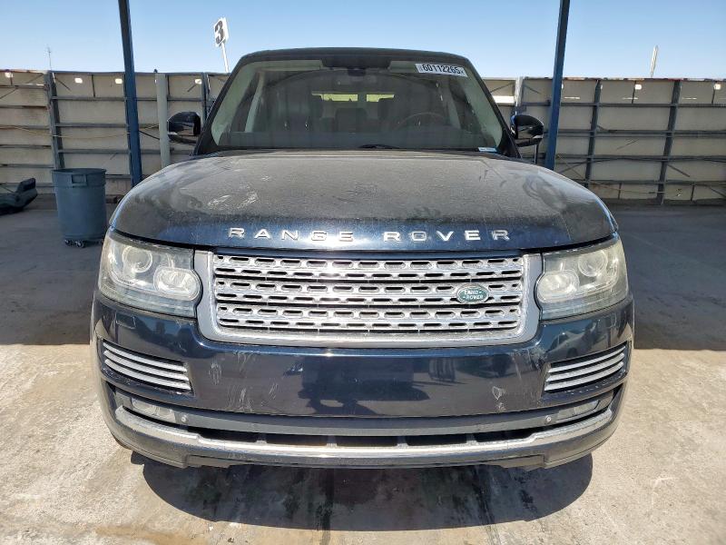 SALGV3TF4FA208105 - 2015 LAND ROVER RANGE ROVE AUTOBIOGRAPHY BLACK photo 5