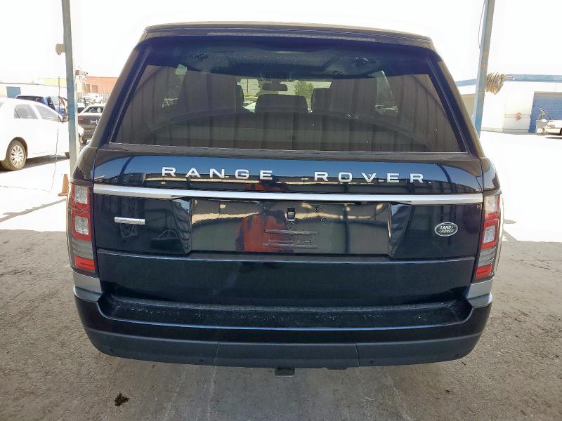 SALGV3TF4FA208105 - 2015 LAND ROVER RANGE ROVE AUTOBIOGRAPHY BLACK photo 6