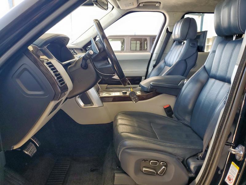 SALGV3TF4FA208105 - 2015 LAND ROVER RANGE ROVE AUTOBIOGRAPHY BLACK photo 7