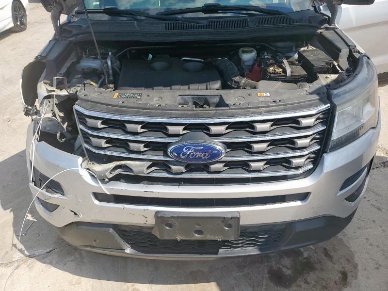 1FM5K7BH0HGC31958 - 2017 FORD EXPLORER SILVER photo 12
