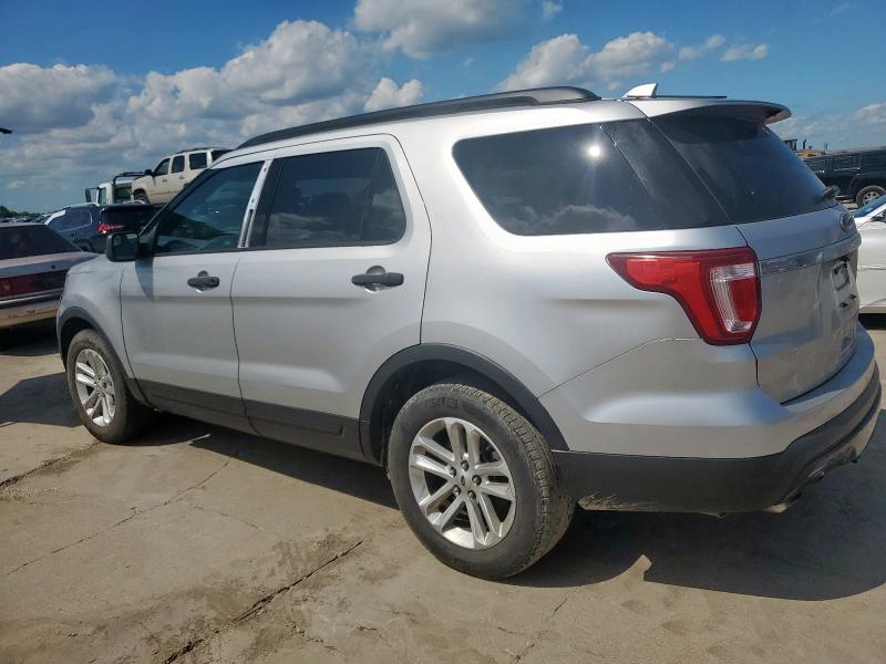 1FM5K7BH0HGC31958 - 2017 FORD EXPLORER SILVER photo 2